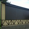 Столовая по домашнему_ монтаж защитных роллет АР-55 с автоматическим приводом