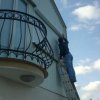 Защитные роллеты - Монтаж защитных роллет АР-45 АлюТех, ручное ленточное управление