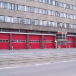 Промышленные секционные ворота Кружик