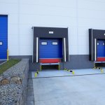 Промышленные секционные ворота Кружик
