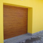 Секционные ворота Кружик